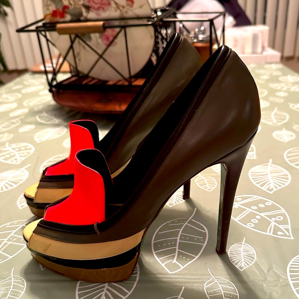 Ruthie Davis platform heels